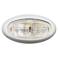 Coast RV Caravan White Body LED Clearance Light