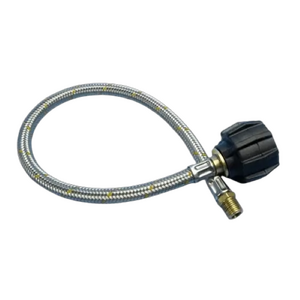 Bromic 8mm SS Pigtail LCC27 Class F x _Ó NPT M 450mm JL. 6LCC270450NPT-1