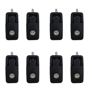 Coast RV Keyed Alike 8-Pack Coast Access Door Locks, Black