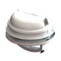 MaxxAir Maxxfan Dome with Sleeve, White