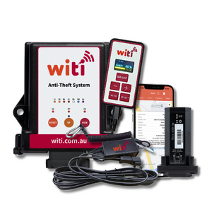 WiTi Anti-Theft with Break Away, Brake Controller & GPS Bundle