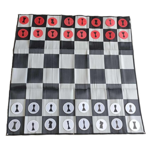 Camping Mat Warehouse 3x3m Recycled Mat with Game Pieces