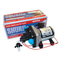 Shurflo 12V 10L Water Pump with Fittings & C-Tick Approved, 4009-101-B87