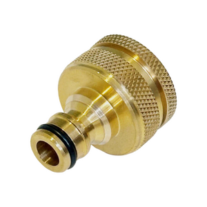 Flat Out Brass Tap Adaptor 3/4" & 1" Snap-On P4