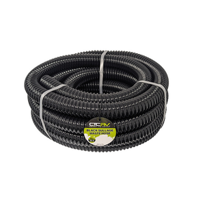 Coast RV Black Sullage Waste Hose, 10m Roll - 38mm I.D.