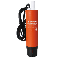 Seaflo 500 GPH Submersible/Inline Combo 12V Water Pump. SFSP1-G500-02A