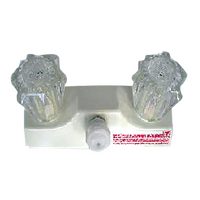 Eutopia White Shower Mixer - 0502450/20354103W