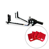 Fastway E2 Round bar Hitch 8,000lb with Anti Ant Stabiliser Pads Combo