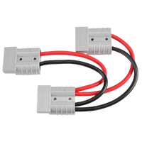 Narva 150mm Heavy-Duty Battery Connector to twin Battery Connectors