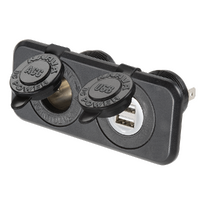 Narva Heavy-Duty Twin Accessory Dual USB Socket