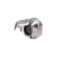 Narva 7 Pin Large Round Metal Trailer Socket