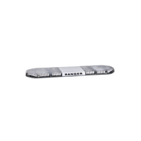 Narva 12V 1.2m Amber, Clear Lens & Illuminated Opal Centre Legion Light Bar