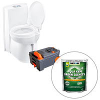 Thetford C263-CS Ceramic Cassette Toilet, 17.5L