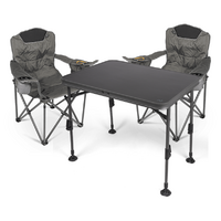 Dometic 2 x Duro 180 Ore Chairs with Element Large Camping Table
