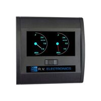Camec 12V LCD Double Water Tank & Battery Gauge