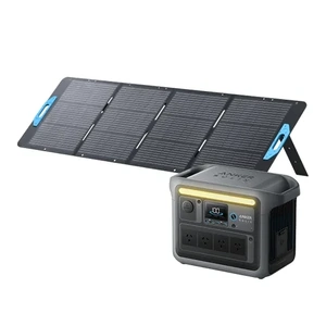 Anker SOLIX C1000 Portable Power Station and 200W Solar Panel