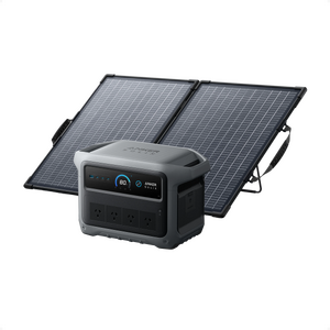 Anker SOLIX C1000 Gen2 Portable Power Station, 100W Solar Panel