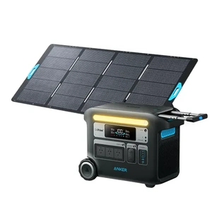 Anker SOLIX F2000 Portable Power Station and 400W Solar Panel