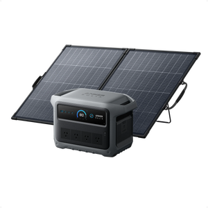 Anker SOLIX C2000 Gen2 Portable Power Station, 200W Solar Panel