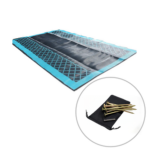 ACM Crisscross Plain Centre Annexe Mat Teal/Black