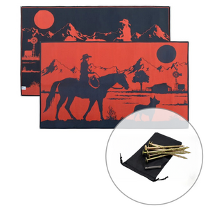 ACM Riding Home Annexe Mat Orange/Black
