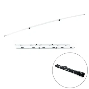 Aussie Traveller White Anti-Flap Kit (AFK) Pro with Curved Rafter Bundle