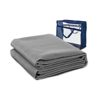 Weisshorn 4 x 2.5m Grey Annex Floor Mat