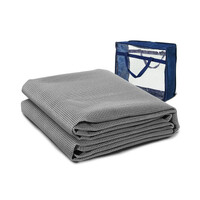 Weisshorn 5 x 2.5m Grey Annex Floor Mat