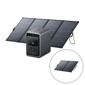 Anker SOLIX S2000 Portable Power Station and 400W Solar Panel Bundle