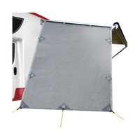 DZ 1.95 x 2.2m Grey Caravan Privacy Screen