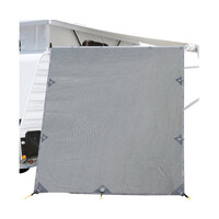 DZ 2.1 x 1.8m Grey Pop Top Caravan End Screen