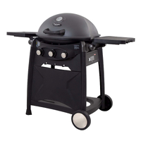 Gasmate Odyssey 3 Burner Trolley BBQ - Matt Grey