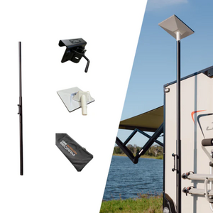 BBQArm Starlink Mini Ready Pack - Telescopic Starlink RV Pole