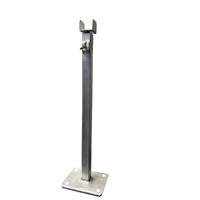 BBQArm Support Post - Powercoat Aluminium, For Under Chassis Mounted Kits