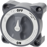 Blue Sea HD-Series Selector Single Circuit Off-On Battery Switch