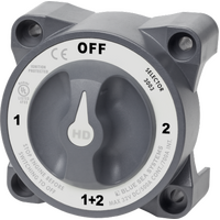 Blue Sea HD-Series Selector 4 Position Battery Switch with AFD
