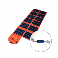 Baintuff 180w Folding Solar Blanket with Baintech Watt Meter & Power Analyzer Pack