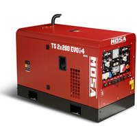 Mosa 12kva Kubota Three Phase Diesel Welder Generator TS 2x280 Multi 4