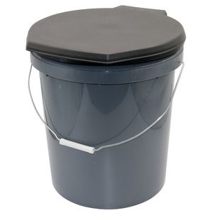 Wildtrak 20L Travel Toilet Bucket With Lid Seat