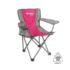 Wildtrack Kids Pink Camp Chair
