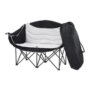 Weisshorn Camping Chair Double Folding Moon Chair
