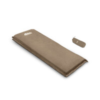 Weisshorn Single Self Inflating Matress, Thick Coffee