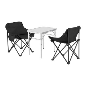 Weisshorn 3PCS Camping Foldable Table & Chair Set
