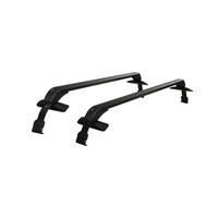 Universal Car Roof Rack Cross Bars 90cm Aluminium Adjustable Lockable 45kg Clamps