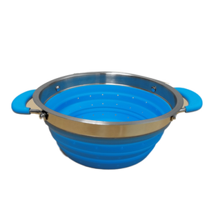 Supex Collapsible Colander, Blue