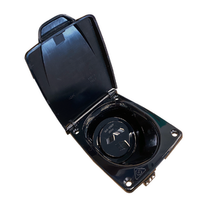 Enerdrive 15amp AC Power Inlet Socket Black