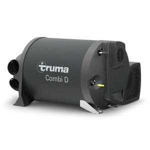 Truma Combi D 6 Kit, Diesel Heater / Hot Water System with Black Cowl