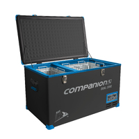 Companion Black Ice 65 Litre Dual Zone Fridge Freezer