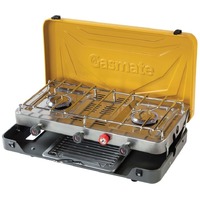 Gasmate 2 Burner Folding Stove with Grill