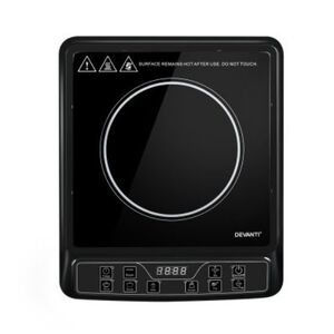 Devanti 30cm Portable Induction Cooktop 2kW